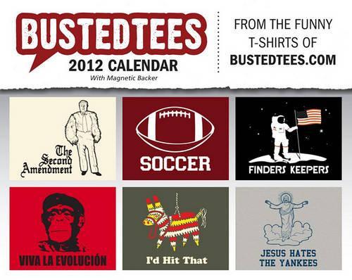 Busted Tees 2012 Mini Box Calendar