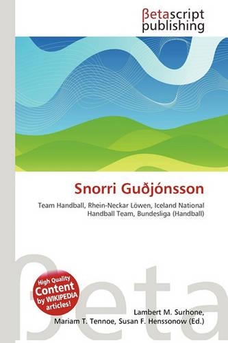Snorri Guojonsson: (English)