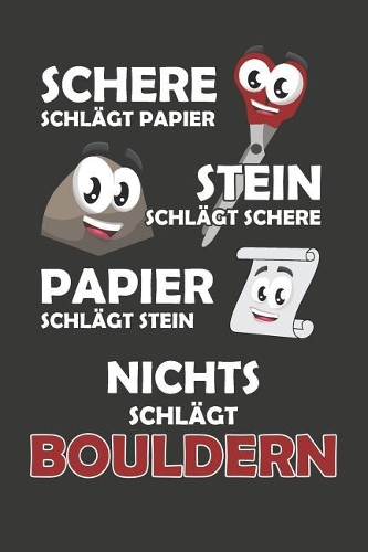 Schere Schlägt Papier - Stein schlägt Schere - Papier schlägt Stein - Nichts schlägt Bouldern