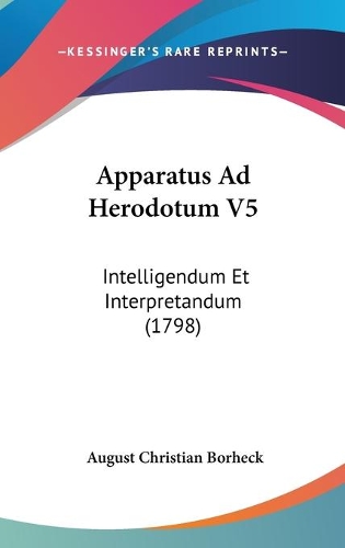 Apparatus Ad Herodotum V5