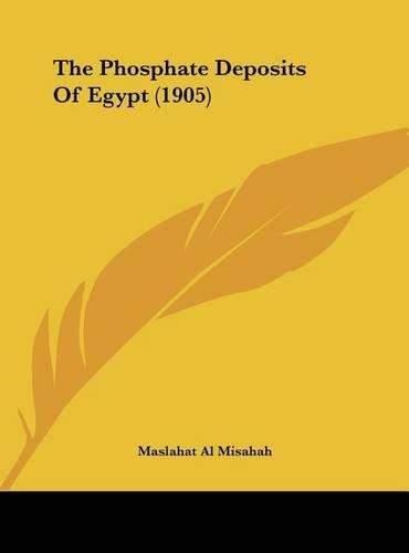 The Phosphate Deposits of Egypt (1905)