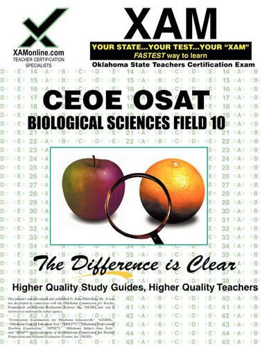 Ceoe Osat Biological Sciences Field 10 Teacher Certification Test Prep Study Guide