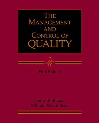 Management and Control of Quality