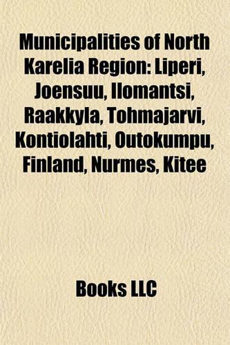 Municipalities of North Karelia Region