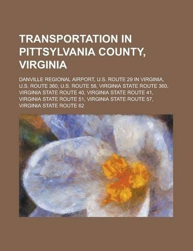 Transportation in Pittsylvania County, Virginia