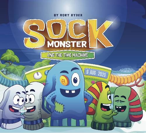 The Sock Monster and the Time Machine (Hardcover)