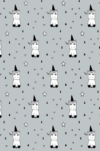 Journal Notebook Cute Little Unicorns Pattern 7