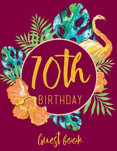 70th Birthday Guest Book