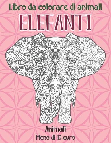 Libro da colorare di animali - Meno di 10 euro - Animali - Elefanti