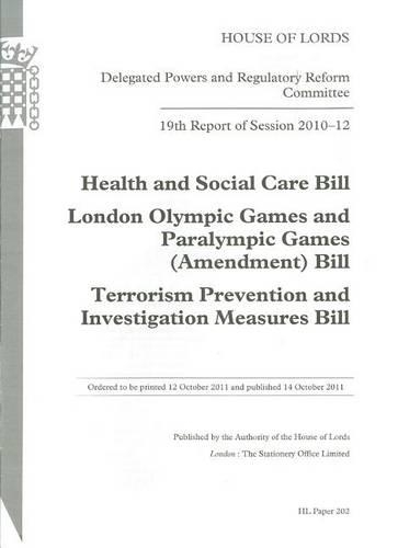 19th Report of Session 2010-12
