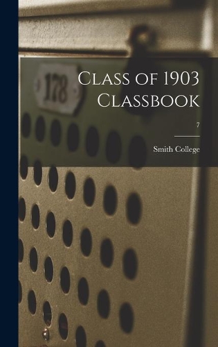 Class of 1903 Classbook; 7