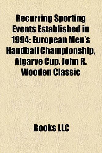 Recurring Sporting Events Established in 1994