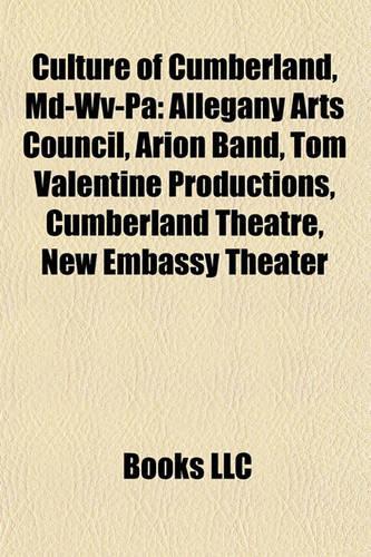 Culture of Cumberland, MD-WV-Pa