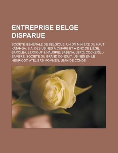 Entreprise Belge Disparue