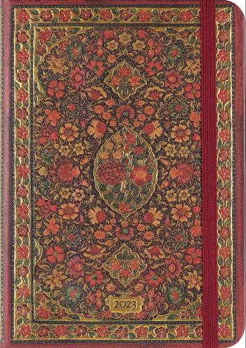 2023 Gilded Floral Weekly Planner (16 Months, Aug 2022 to Dec 2023)