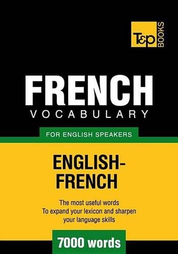 T&p English-French Vocabulary 7000 Words