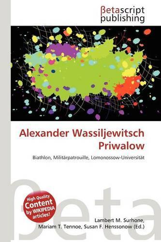 Alexander Wassiljewitsch Priwalow