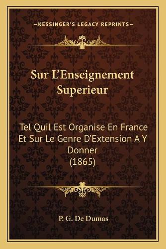 Sur L'Enseignement Superieur