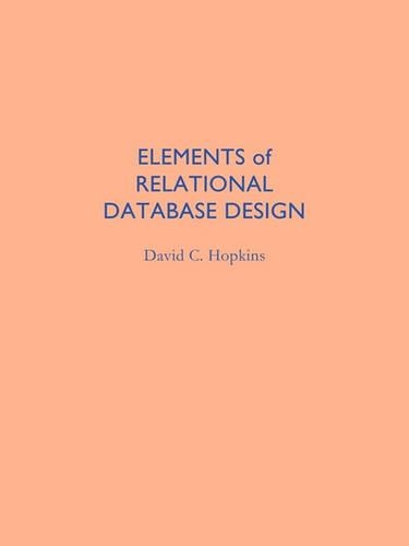 Elements of Relational Database Design
