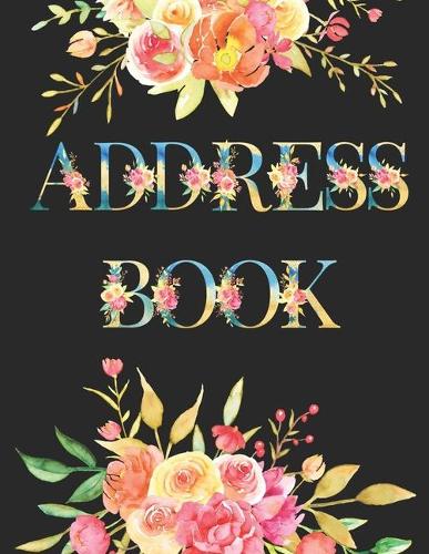 Address Book Large Print For Seniors