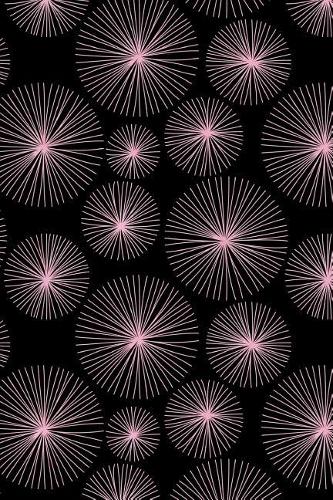 Bullet Journal Notebook Watercolor Dandelion Puff Balls Pattern 5