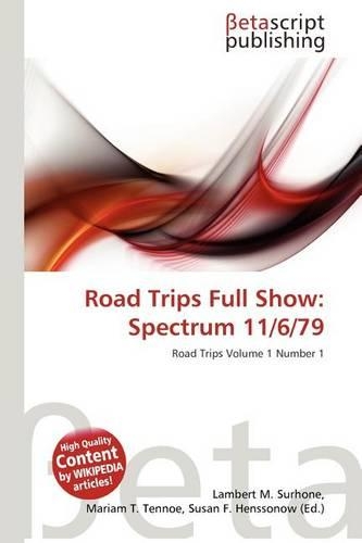 Road Trips Full Show: Spectrum 11/6/79(English)