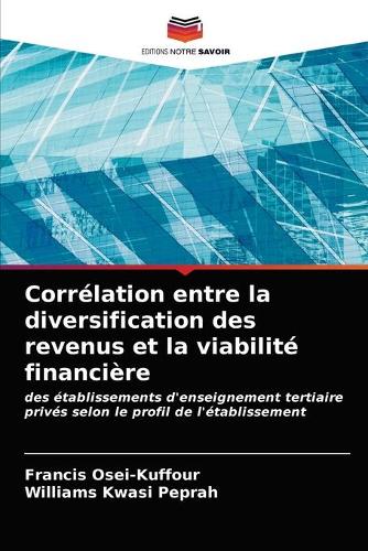 Corrélation entre la diversification des revenus et la viabilité financière
