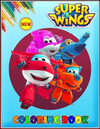 Super Wings Coloring Book