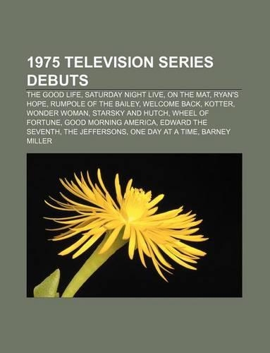 1975 Television Series Debuts