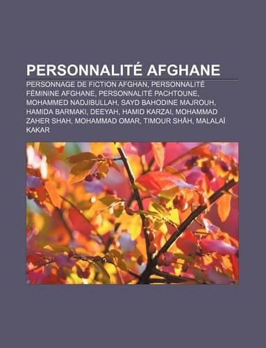 Personnalite Afghane