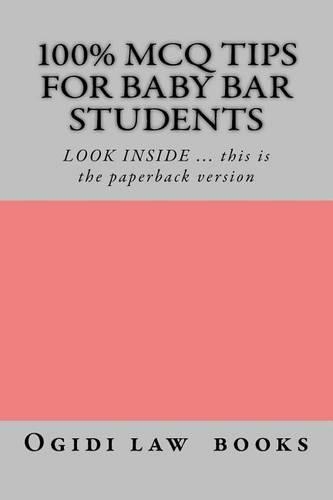 100% MCQ Tips For Baby Bar Students