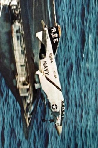 F-4J Phantom Launching From CVA 42 US Navy Aircraft Carrier Journal