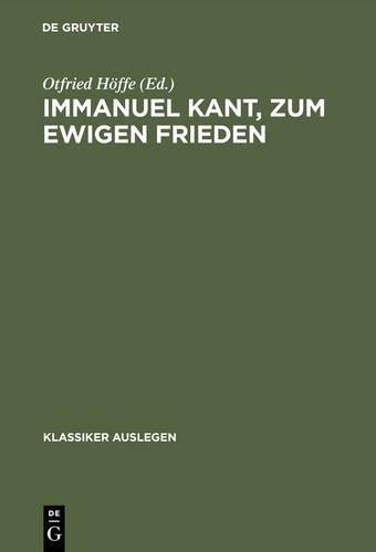 Immanuel Kant, Zum Ewigen Frieden