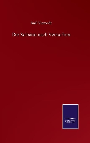 Der Zeitsinn nach Versuchen