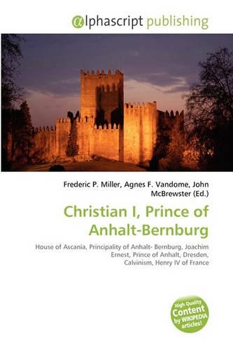 Christian I, Prince of Anhalt-Bernburg