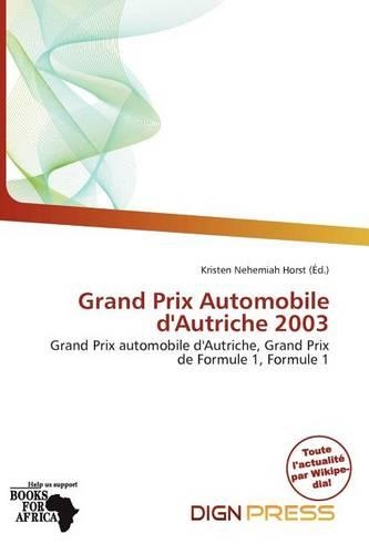 Grand Prix Automobile D'Autriche 2003