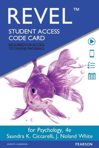 Revel for Psychology -- Access Card