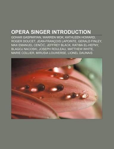 Opera Singer Introduction