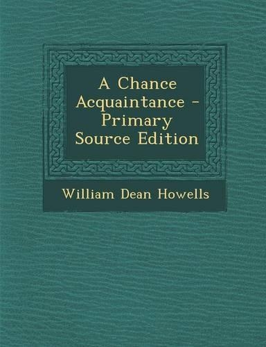 A Chance Acquaintance