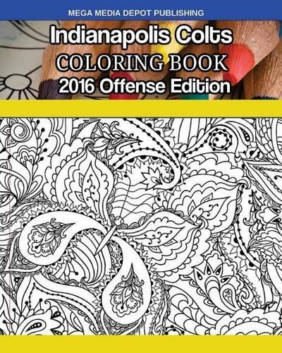 Indianapolis Colts 2016 Offense Coloring Book