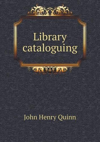 Library cataloguing