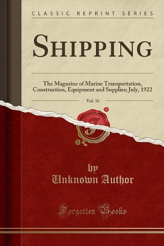 Shipping, Vol. 16