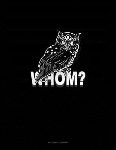 Whom?: Accounts Journal(1688 Accounts Journal)