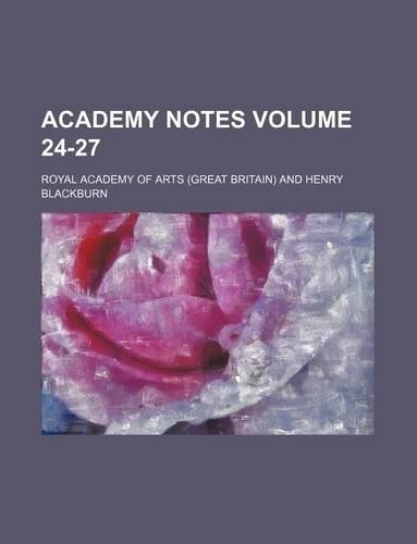Academy Notes Volume 24-27