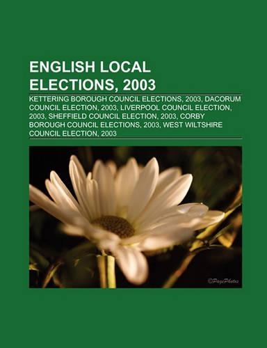 English Local Elections, 2003