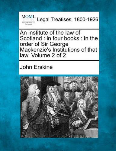 An institute of the law of Scotland