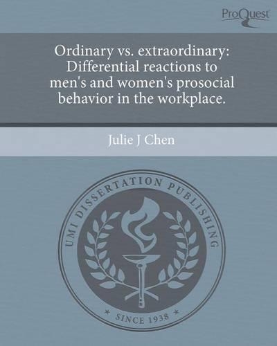 Ordinary vs. Extraordinary