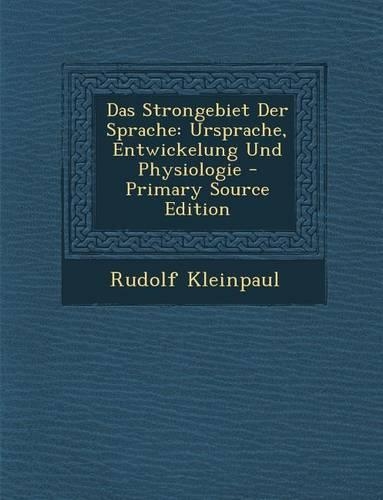 Das Strongebiet Der Sprache