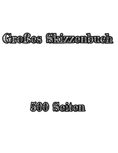 großes Skizzenbuch