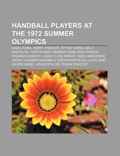 Handball Players at the 1972 Summer Olympics